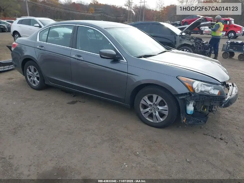 1HGCP2F67CA014123 2012 Honda Accord 2.4 Se
