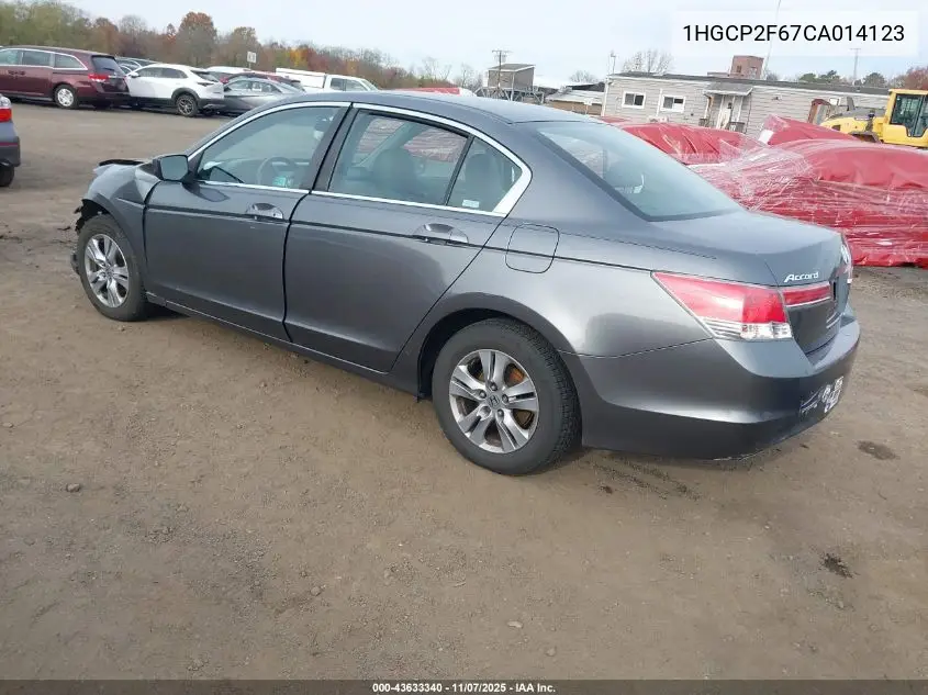 1HGCP2F67CA014123 2012 Honda Accord 2.4 Se