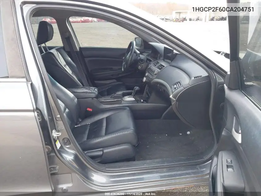 1HGCP2F60CA204751 2012 Honda Accord 2.4 Se