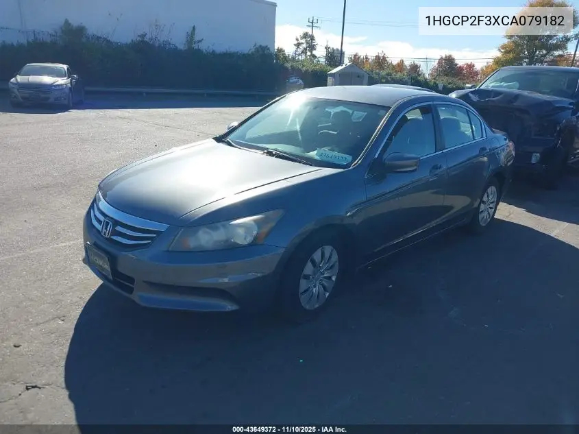 1HGCP2F3XCA079182 2012 Honda Accord 2.4 Lx