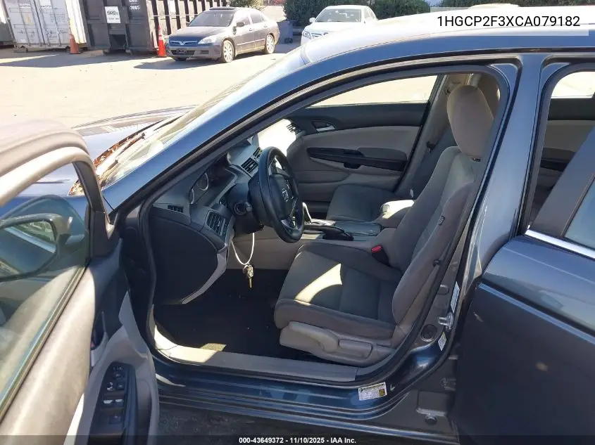 1HGCP2F3XCA079182 2012 Honda Accord 2.4 Lx