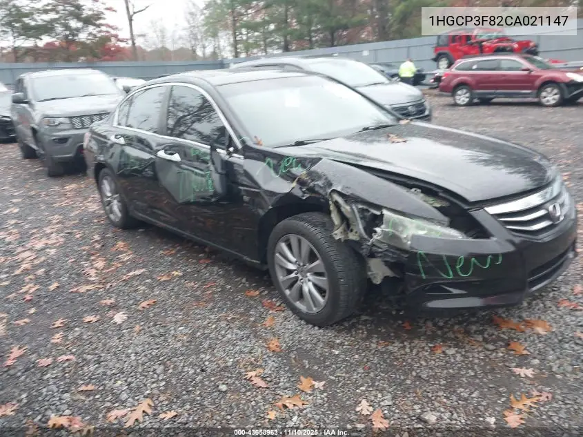 1HGCP3F82CA021147 2012 Honda Accord 3.5 Ex-L