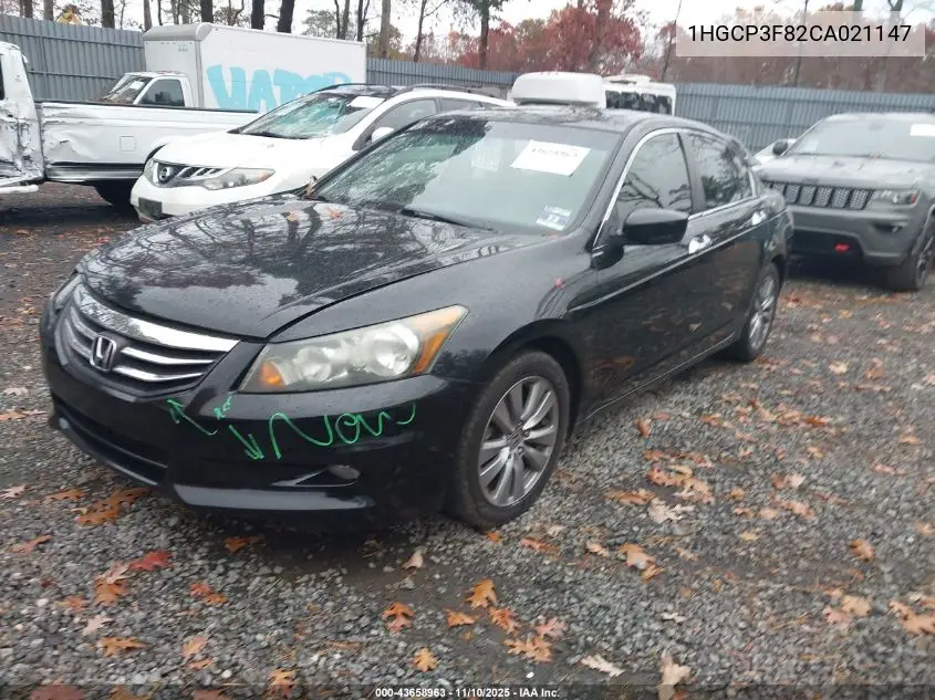 1HGCP3F82CA021147 2012 Honda Accord 3.5 Ex-L