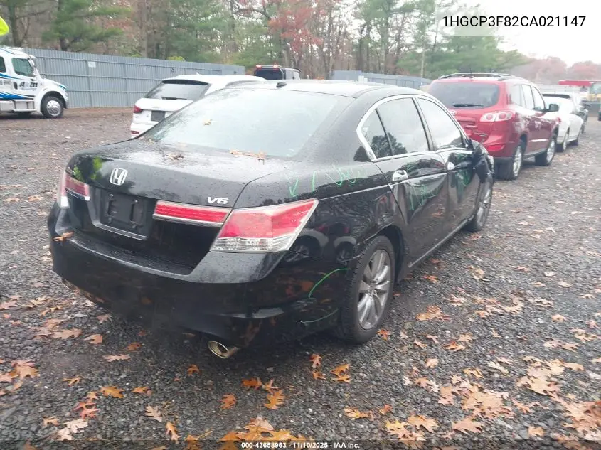 1HGCP3F82CA021147 2012 Honda Accord 3.5 Ex-L