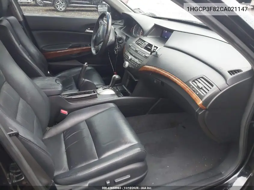 1HGCP3F82CA021147 2012 Honda Accord 3.5 Ex-L