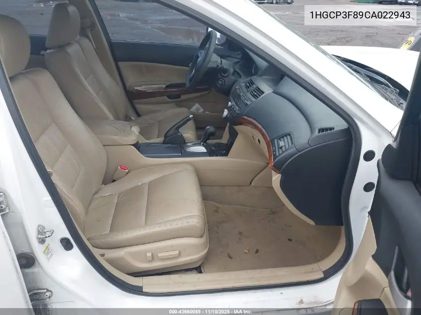 1HGCP3F89CA022943 2012 Honda Accord 3.5 Ex-L