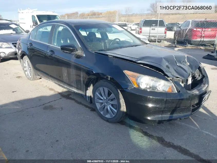 1HGCP2F73CA068060 2012 Honda Accord 2.4 Ex