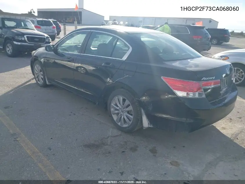 1HGCP2F73CA068060 2012 Honda Accord 2.4 Ex