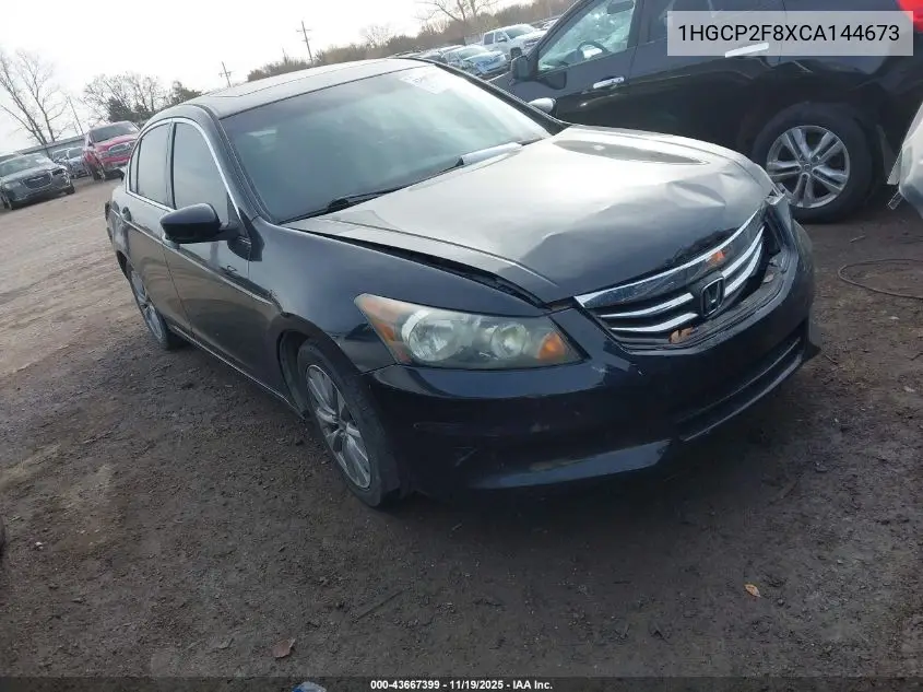 1HGCP2F8XCA144673 2012 Honda Accord 2.4 Ex-L