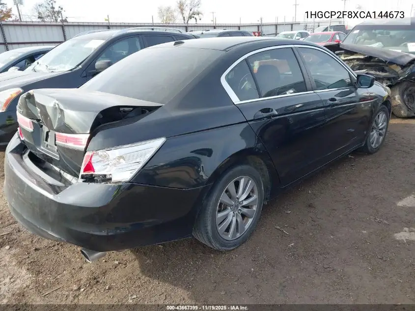 1HGCP2F8XCA144673 2012 Honda Accord 2.4 Ex-L