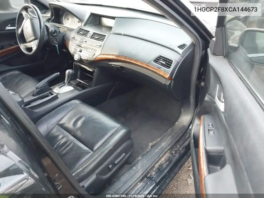 1HGCP2F8XCA144673 2012 Honda Accord 2.4 Ex-L