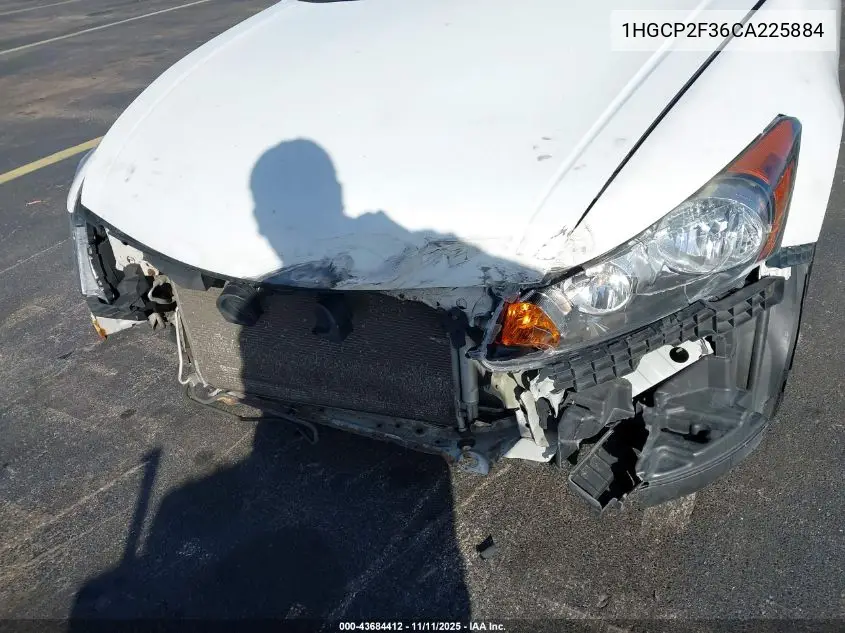 1HGCP2F36CA225884 2012 Honda Accord 2.4 Lx