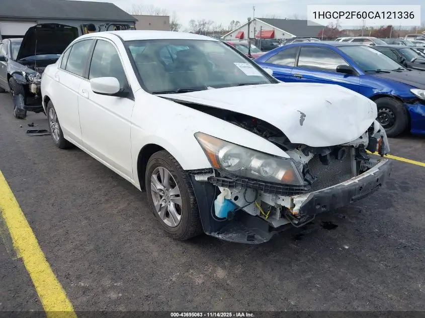 1HGCP2F60CA121336 2012 Honda Accord 2.4 Se