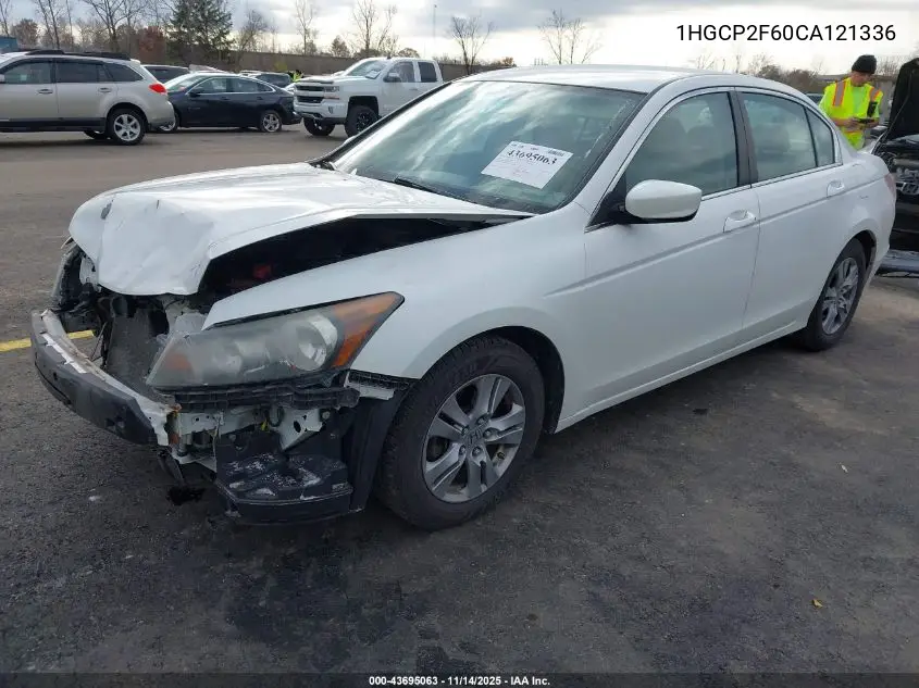1HGCP2F60CA121336 2012 Honda Accord 2.4 Se