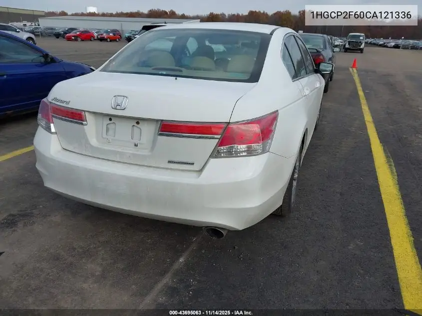 1HGCP2F60CA121336 2012 Honda Accord 2.4 Se