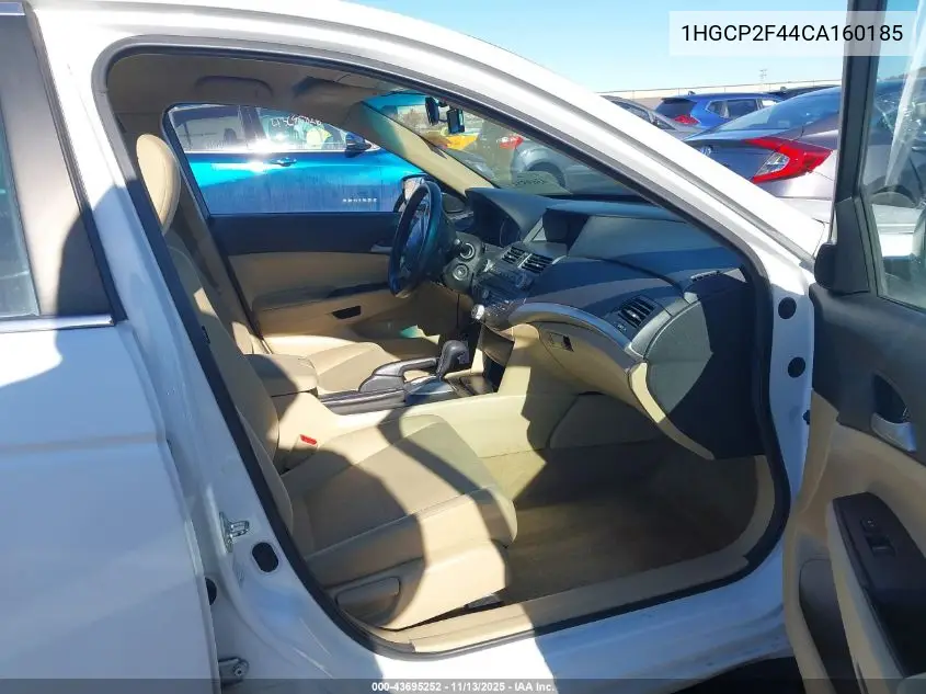 1HGCP2F44CA160185 2012 Honda Accord 2.4 Lx-P