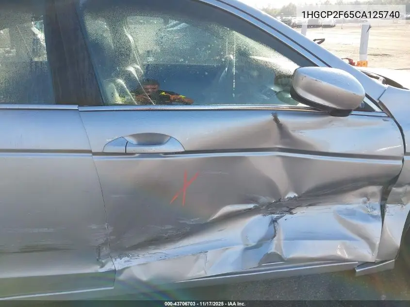 1HGCP2F65CA125740 2012 Honda Accord 2.4 Se