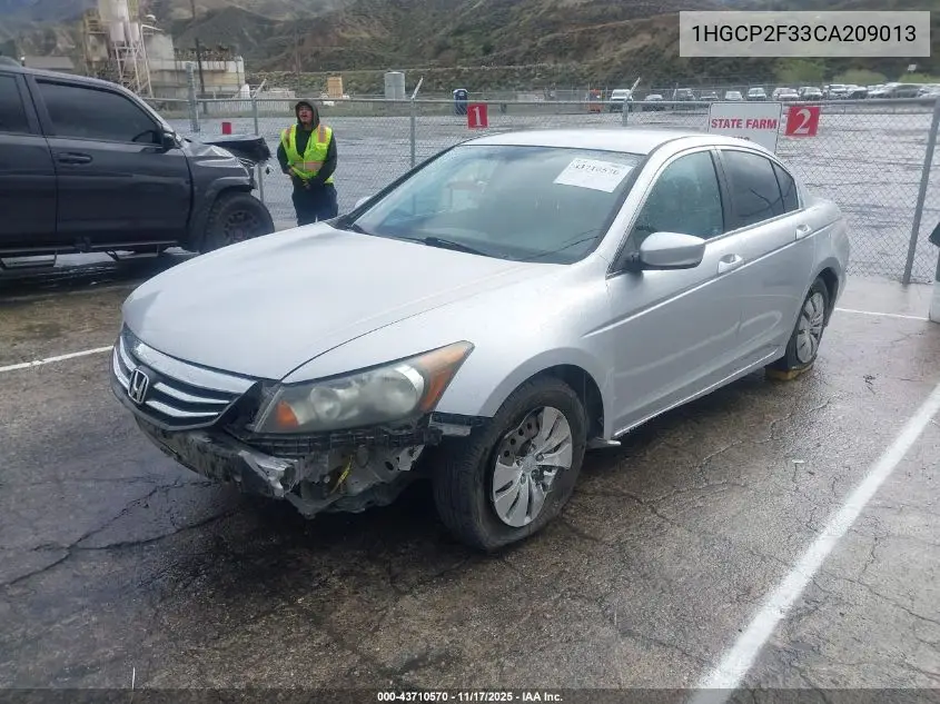 1HGCP2F33CA209013 2012 Honda Accord 2.4 Lx