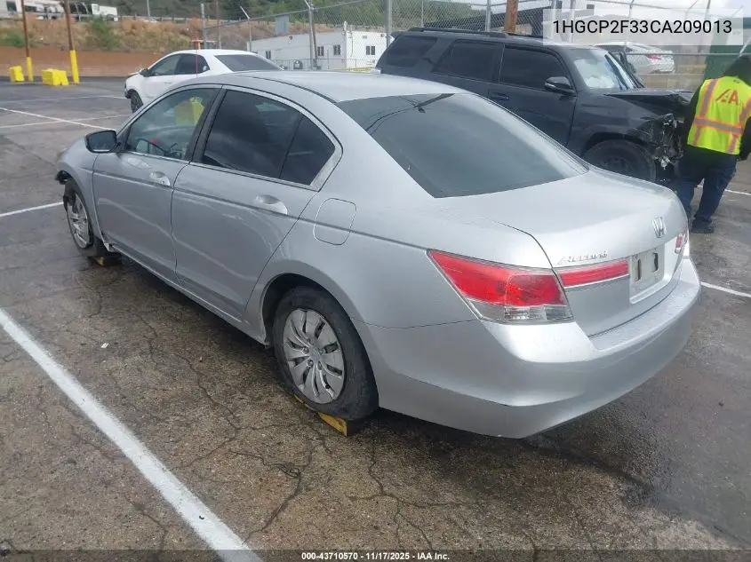1HGCP2F33CA209013 2012 Honda Accord 2.4 Lx