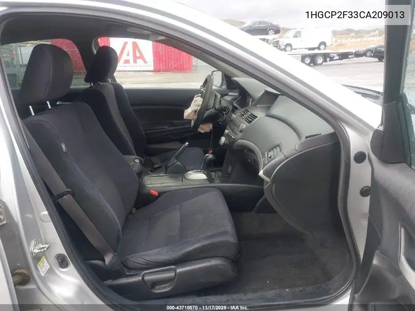 1HGCP2F33CA209013 2012 Honda Accord 2.4 Lx