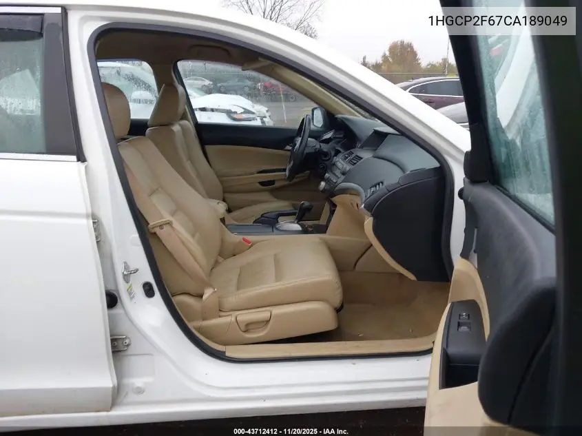 1HGCP2F67CA189049 2012 Honda Accord 2.4 Se