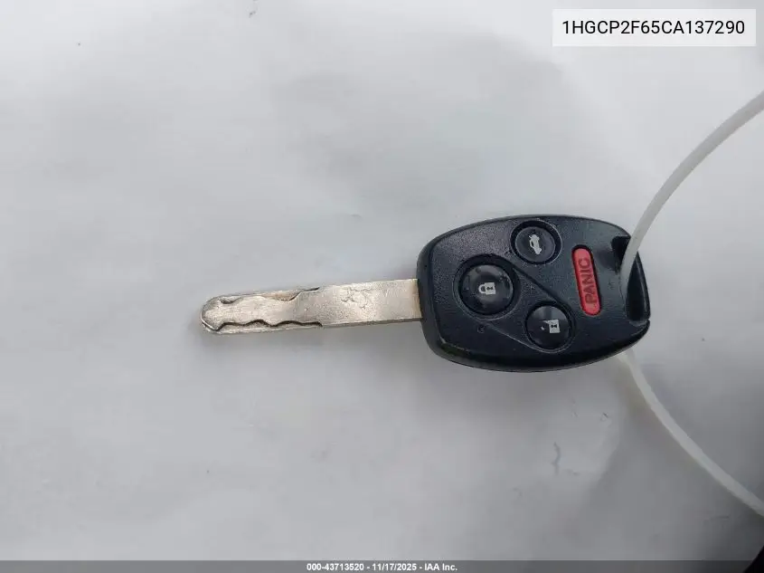 1HGCP2F65CA137290 2012 Honda Accord 2.4 Se