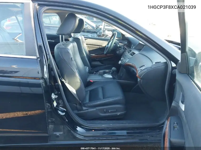 1HGCP3F8XCA021039 2012 Honda Accord 3.5 Ex-L
