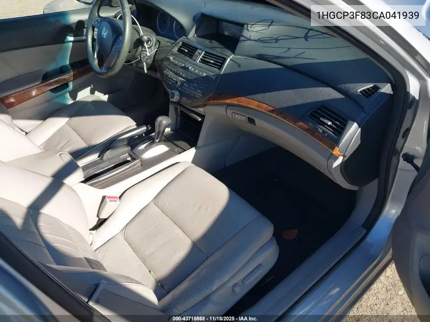 1HGCP3F83CA041939 2012 Honda Accord Exl