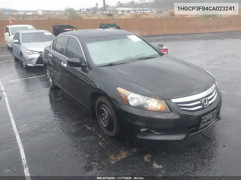 1HGCP3F84CA023241 2012 Honda Accord 3.5 Ex-L
