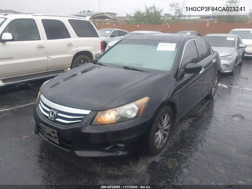 1HGCP3F84CA023241 2012 Honda Accord 3.5 Ex-L