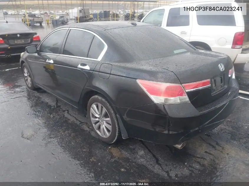 1HGCP3F84CA023241 2012 Honda Accord 3.5 Ex-L