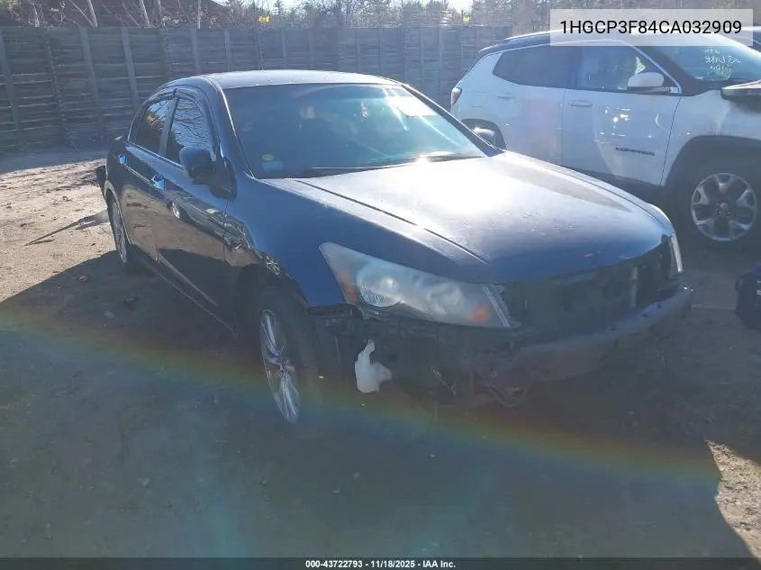 1HGCP3F84CA032909 2012 Honda Accord 3.5 Ex-L
