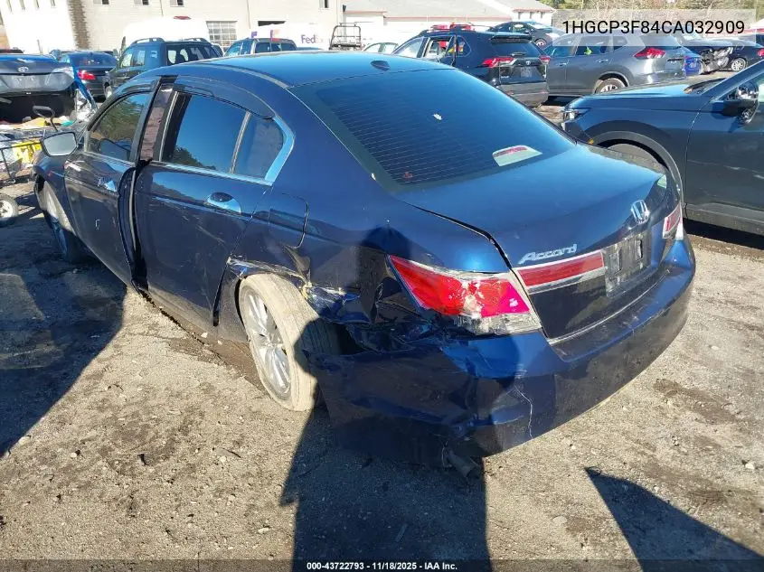 1HGCP3F84CA032909 2012 Honda Accord 3.5 Ex-L