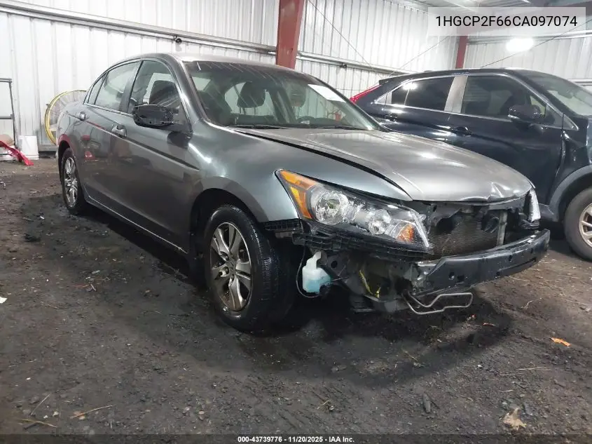 1HGCP2F66CA097074 2012 Honda Accord 2.4 Se