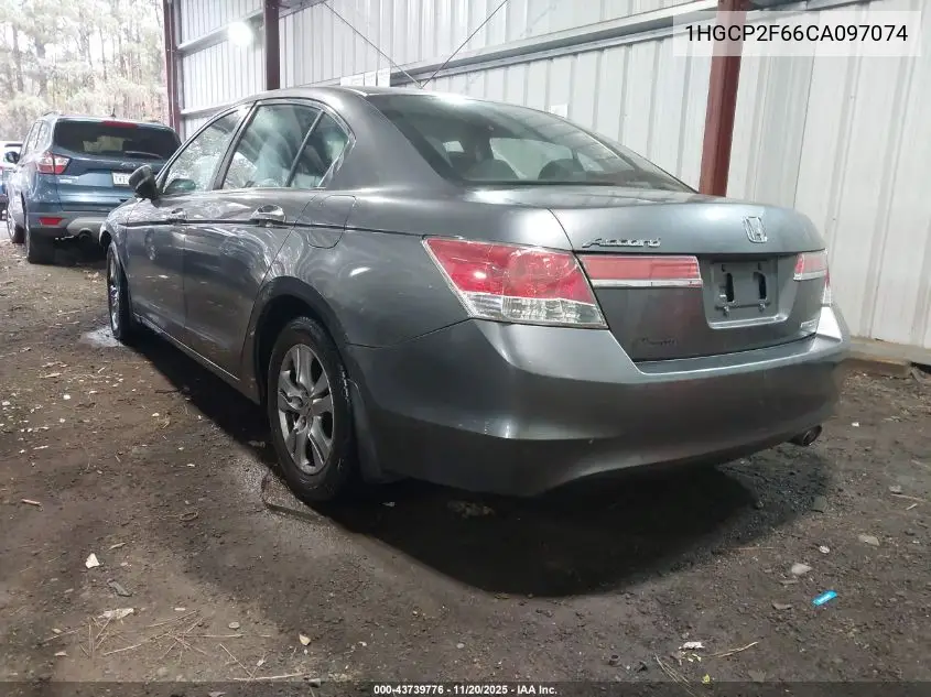 1HGCP2F66CA097074 2012 Honda Accord 2.4 Se