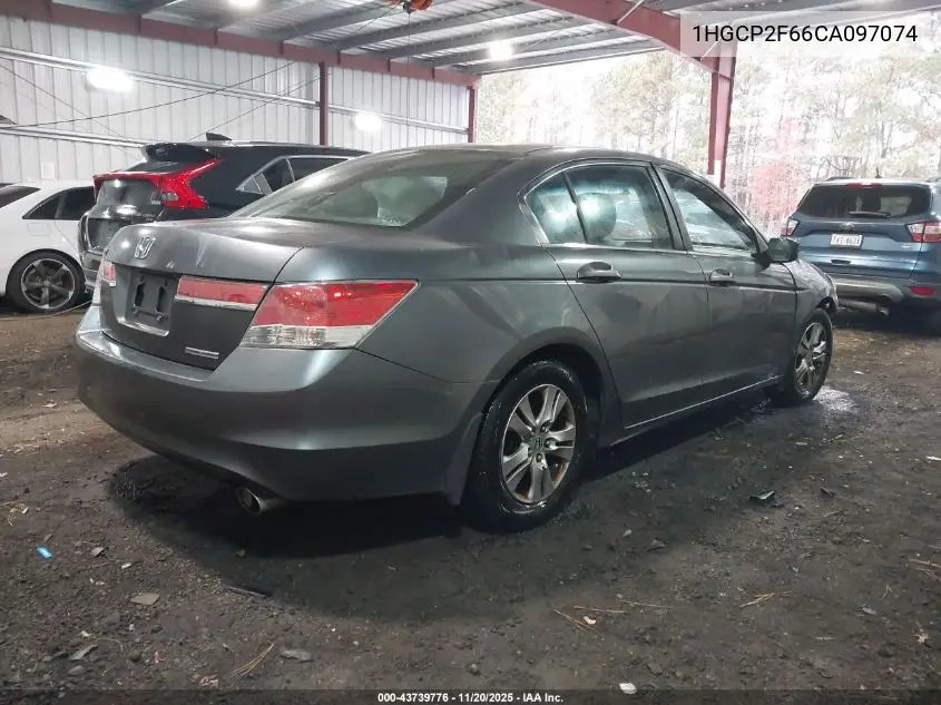 1HGCP2F66CA097074 2012 Honda Accord 2.4 Se