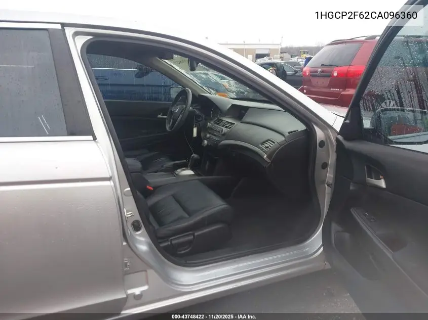 1HGCP2F62CA096360 2012 Honda Accord 2.4 Se