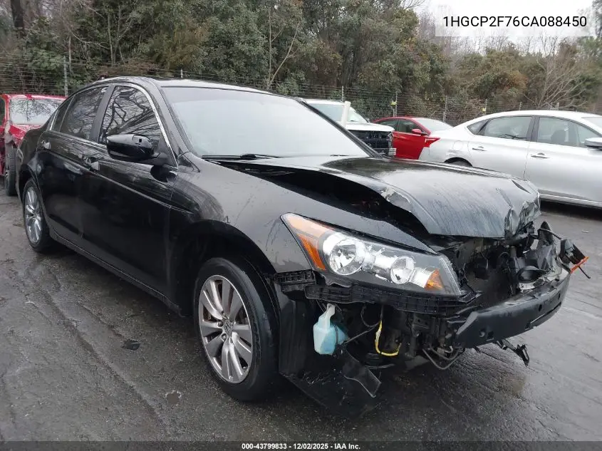 1HGCP2F76CA088450 2012 Honda Accord 2.4 Ex