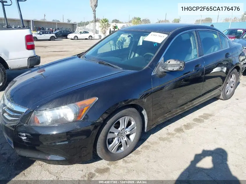 1HGCP2F65CA176476 2012 Honda Accord 2.4 Se