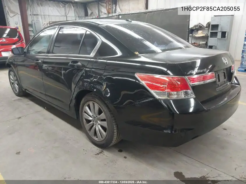 1HGCP2F85CA205055 2012 Honda Accord 2.4 Ex-L