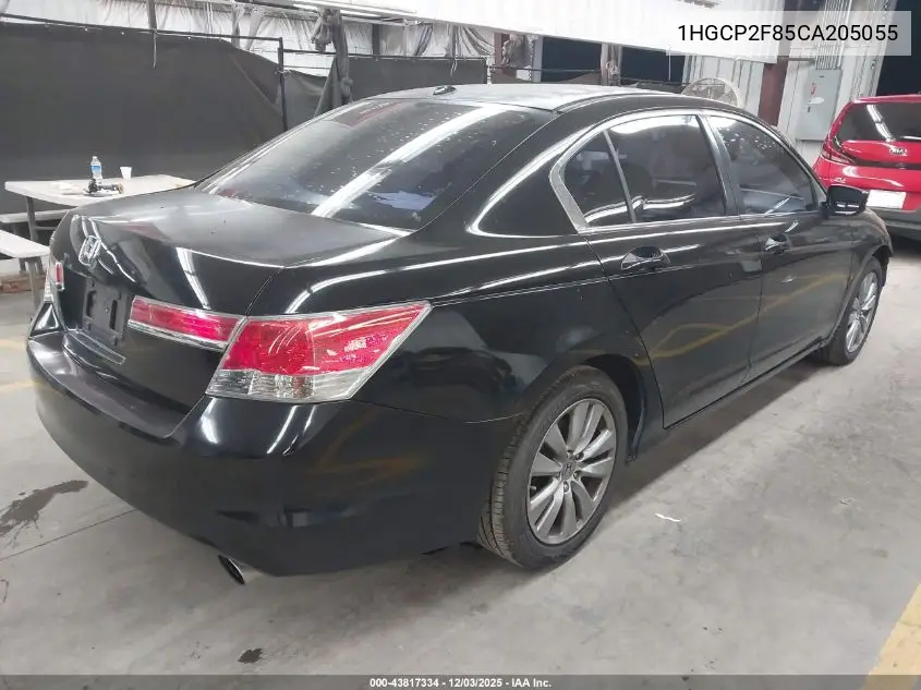 1HGCP2F85CA205055 2012 Honda Accord 2.4 Ex-L