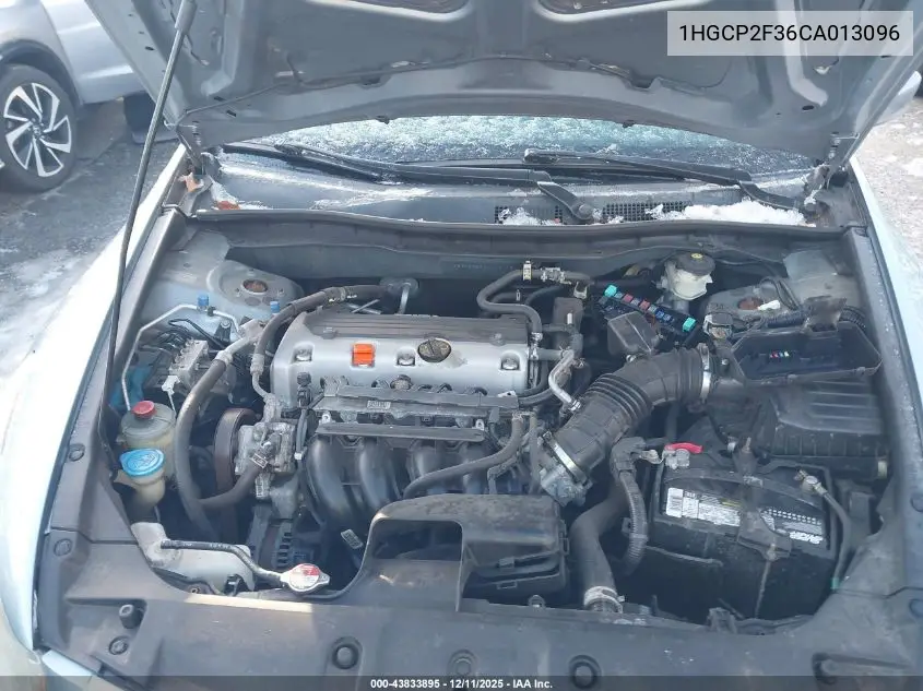 1HGCP2F36CA013096 2012 Honda Accord 2.4 Lx