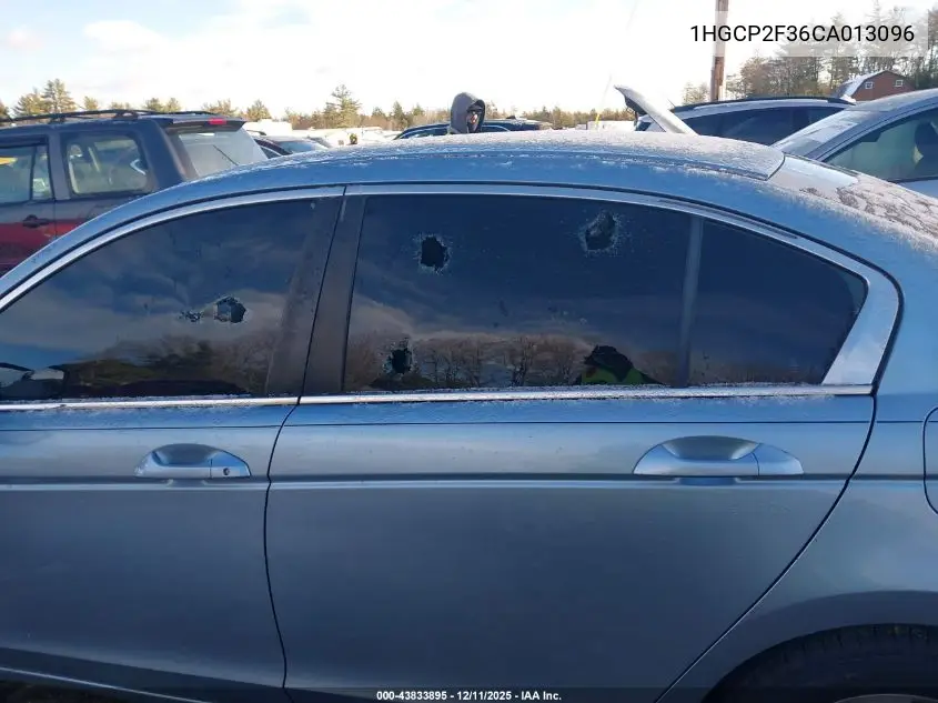 1HGCP2F36CA013096 2012 Honda Accord 2.4 Lx