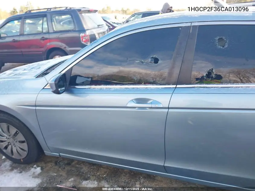 1HGCP2F36CA013096 2012 Honda Accord 2.4 Lx