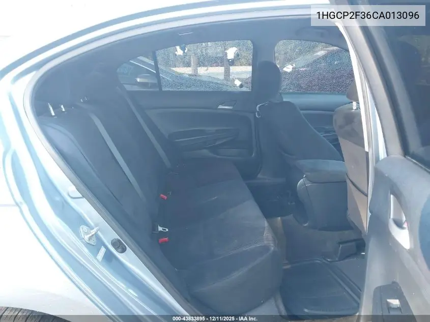 1HGCP2F36CA013096 2012 Honda Accord 2.4 Lx