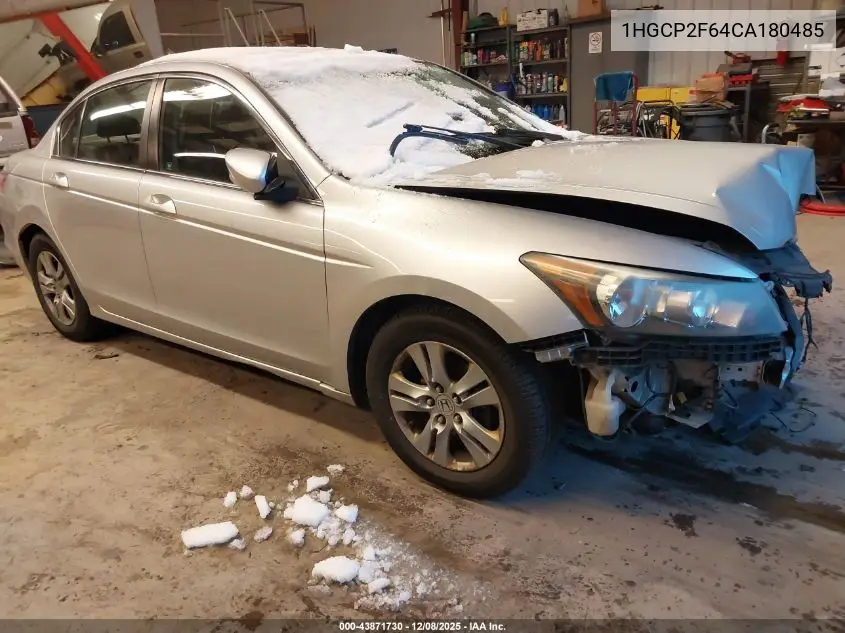 1HGCP2F64CA180485 2012 Honda Accord 2.4 Se