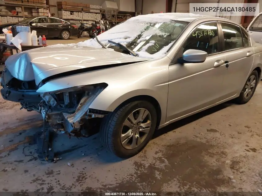 1HGCP2F64CA180485 2012 Honda Accord 2.4 Se