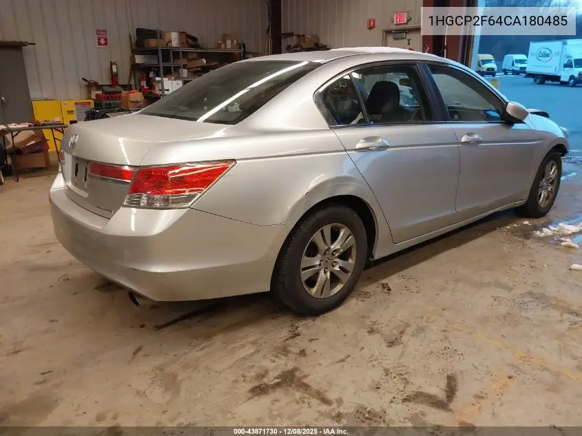 1HGCP2F64CA180485 2012 Honda Accord 2.4 Se