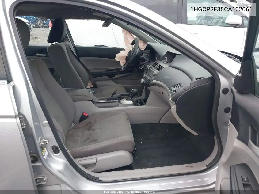 1HGCP2F35CA102061 2012 Honda Accord 2.4 Lx