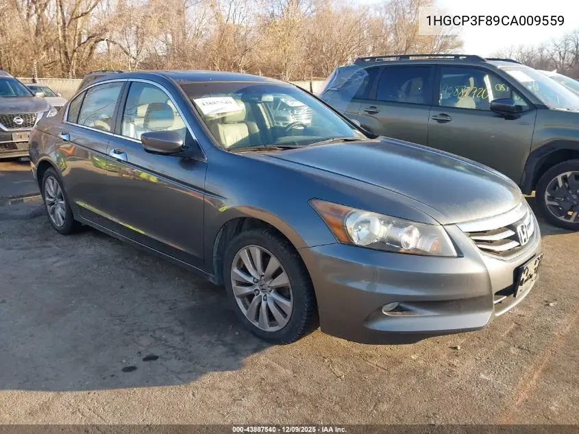 1HGCP3F89CA009559 2012 Honda Accord 3.5 Ex-L
